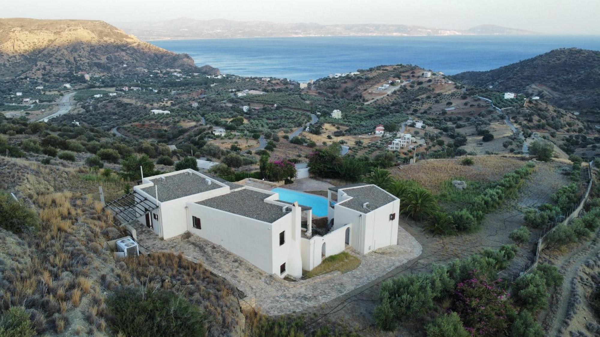Island Villa Agia Galini Exteriér fotografie